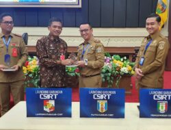 Kadis Kominfotik Way Kanan Hadiri Acara Launching Computer Security Incident Response Team