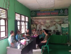 Kanit Binmas Polsek Kasui Gelar Jum’at Curhat di KUA Kecamatan Kasui Upaya Kondusifitas Pasca Pilkada 2024 dan Menjelang Nataru