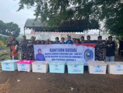 Ketua DJA II Beri Bantuan Tali Asih di 5 Posko Pengungsi Erupsi di Flores Timur