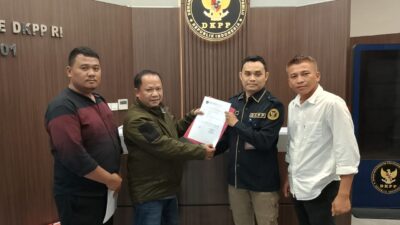 HKBN Pesibar Layangkan Laporan Ke DKPP RI Atas Pengabaian Masalah di TPS 1 Pekon Gunung Kemala Timur Oleh Penyelenggara