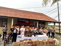 Bupati Agus Istiqlal Resmikan Saluran Air Bersih di Talang Meranjat Tanjung Setia