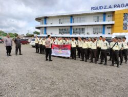 HUT Satpam Ke – 44, Polres Way Kanan Lakukan Syukuran di Aula Adhi Pradana.