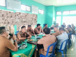Kepala Kampung se-Kecamatan Kasui Gelar Rapat Koordinasi Bersama Camat Hasanuddin