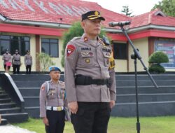Upacara HKN : Kapolres Way Kanan Ajak Personel Bekerja Secara Profesional dan Humanis