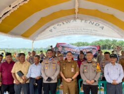 Penanaman Jagung Serentak 1 juta HA, Polres Way Kanan Manfaatkan Lahan Perkebunan di Blambangan Umpu
