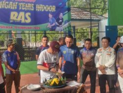 Resmikan  Lapangan Indoor Tenis RAS, Bupati Raden Adipati Berharap Dapat Menjadi Langkah Maju Meningkatkan Olahraga Daerah