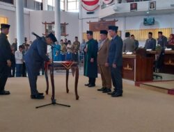 DPRD Way Kanan Gelar Pengucapan Sumpah/Janji PAW Anggota DPRD Way Kanan  Periode 2024-2029