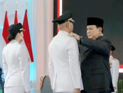 Presiden Republik Indonesia Lantik Rahmat Mirzani Djausal dan Jihan Nurlela sebagai Gubernur dan Wakil Gubernur Lampung Periode 2025-2030