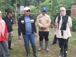 Pasca 2 Hari Dilantik, Wabup Lamsel M. Saiful Kunjungi Warga Terdampak Banjir Tarahan