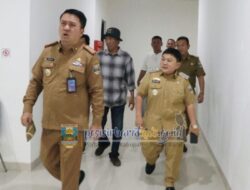 Wakil Bupati tinjau secara langsung ke seluruh OPD dalam tugas pertama nya.