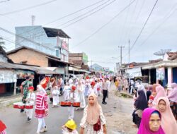 Sambut bulan Ramadhan 1446 H, Polisi Berikan Pengamanan Pawai Budaya di Banjit.