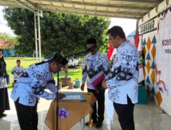 Ketua PGRI Kabupaten Way Kanan Lantik Pengurus PGRI Kecamatan Way Tuba