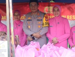 Kapolres Way Kanan Gelar Bazar Ramadhan Polri Presisi 2025