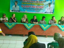 Kampung Baru kecamatan kasui  kabupaten way kanan membagikan bantuan langsung tunai  BLT DD tahap pertama tahun 2025