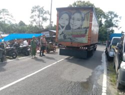 Polsek Pesisir Utara Laksanakan Pengamanan di Pasar Pekon Lemong Antisipasi Gangguan Kamtibmas