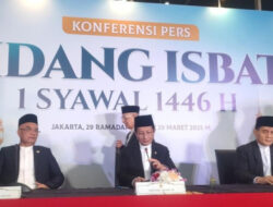 Sidang Isbath Kemenag RI Resmi Tetapkan Hari Raya Idul Fitri 1 Syawal 1446H Jatuh Pada Tanggal 31 Maret 2025