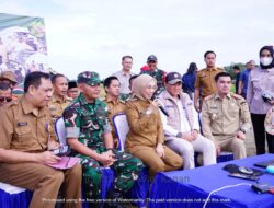 Panen Raya Serentak,Plt Bupati Way Kanan Hadiri Kegiatan Bersama Secara Virtual