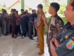 Kepala Kampung Mulya Jaya menggelar  Halal Bihalal Perdana Usai Libur panjang Lebaran