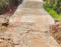 Tokoh Masyarakat Dusun 03 Tanjung Jaya Apresiasi Rehabilitasi Rabat Beton dari Dana Desa 2024