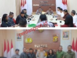 Peran Serta Masyarakat OKU Bersama Pers dan LSM Audiensi Bersama Kapolres OKU Terkait Hiburan Malam dan Panti Pijat Yang Diduga Menyalahi Aturan