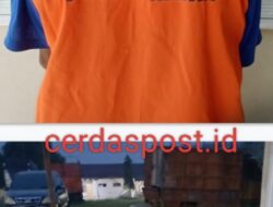 Pelaku Perampasan Sepeda Motor di Jembatan Pos Natar, digelandang Polsek Natar