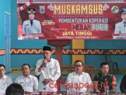 Musyawarah Pembentukan Pengurus Koperasi Merah Putih Digelar di Kampung Jaya tinggi