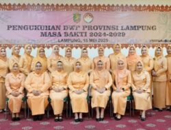 DWP Provinsi Lampung Dikukuhkan, Siap Wujudkan Perempuan ini “Sehat dan Berdaya”
