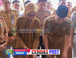 Wakil Jihan Nurlela dan Bupati Pesisir Barat Dedi Irawan… Meresmikan Kantor Samsat Induk di Pesibar.