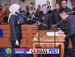 Wagub Jihan Lantik Pejabat Pimpinan Tinggi Pratama, Dorong Birokrasi Responsif dan Berintegritas