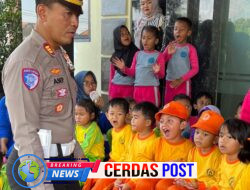 Polisi Sahabat Anak, Ratusan Anak TK di Blambangan Umpu Kunjungi Polres Way Kanan*