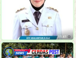 PEMERINTAH KAMPUNG SE-KECAMATAN REBANG TANGKAS UCAPKAN SELAMAT ATAS PELANTIKAN BUPATI WAY KANAN, IBU AYU ASALASIYAH, S.Ked.