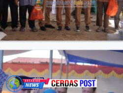 Bertolak ke UPTD Puskesmas Ngaras, Bupati Dedi Irawan Tinjau Pemberian Vaksinasi