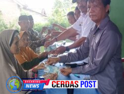 Pemerintah Kampung Mulya jaya Salurkan BLT-DD Kemiskinan Ekstrem Triwulan Kedua kepada 20 KPM