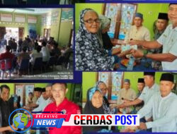 Pemerintah Kampung Tanjung Tiga Salurkan BLT-DD Triwulan Kedua Jelang Idul Adha 1446 H