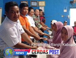Pemerintah Kampung Menanga Siamang Salurkan BLT Dana Desa kepada 30 KPM