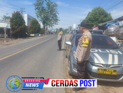 Polsek Blambangan Umpu Gelar Patroli Siang di Jalinsum Bumi Ratu*