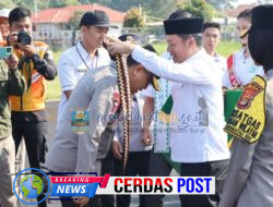 Bupati – Wakil Bupati Pesibar Sambut Peninjauan Kapolda Lampung dan Danrem ke WSL Krui Pro Tahun 2025