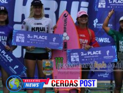 Hari terakhir, Surfer Australia dan Jepang Juarai WSL Kruu Pro QS 6000 Tahun 2025