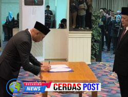 Gubernur Resmi Lantik Marindo Kurniawan Sebagai Sekda Provinsi Lampung