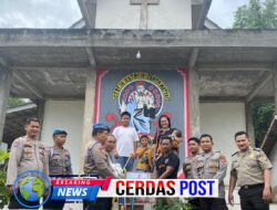 *Hari Bhayangkara Ke- 79, Polres Way Kanan Bakti Sosial Religi dan Bansos di Tempat Ibadah