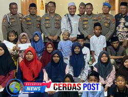 *Polres Way Kanan Gelar Doa Bersama Sambut 1 Muharam dan Hari Bhayangkara ke 79*
