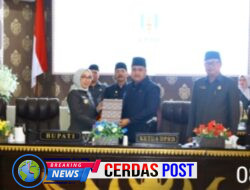 Bupati Way Kanan Sampaikan Rancangan Perubahan KUA-PPAS TA 2025 Saat Rapat Paripurna DPRD