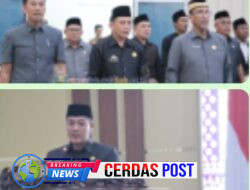 Bupati Dedi Irawan Hadiri Rapat Paripurna Penyampaian Nota Keuangan Ranperda Pertanggung Jawaban Pelaksanaan APBD Tahun 2024