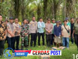 Sambangi Warga Kampung Gedung Jaya, Kapolres Way Kanan Ajak Berkolaborasi Jaga Kamtibnas