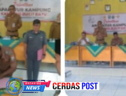Pelantikan Aparatur Dusun 05 Kampung Bukit Batu Berlangsung Khidmat