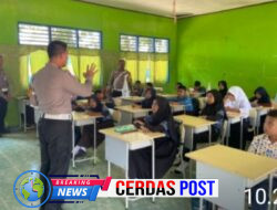 *Operasi Patuh Krakatau 2025, Kasatlantas Tumbuhkan Kesadaran Berlalu Lintas di SMPN 5 Blambangan Umpu*