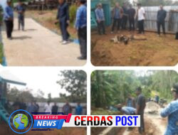 Camat Kasui Hadiri Monitoring dan Evaluasi Dana Desa 2025 di Kampung Tanjung Kurung Pasar