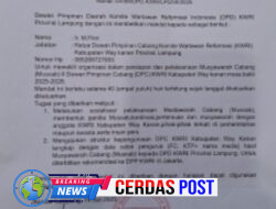 DPC KWRI Way Kanan Gelar Rapat Persiapan Musyawarah Cabang (Muscab) Dan Pemilihan Ketua Baru