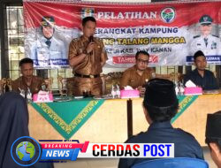 Pemerintahan Kampung Talang mangga Gelar Kegiatan pelatihan Aparatur Kampung