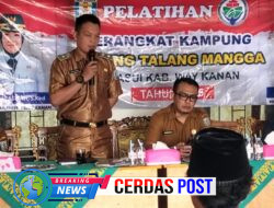 Pemerintahan Kampung Talang mangga Gelar Kegiatan pelatihan Aparatur Kampung